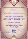 Inovace roku 2011 - Cemvin Light